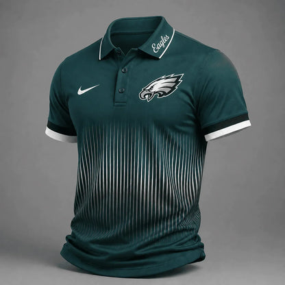 [SPECIAL OFFER] NEW CUSTOMIZED NFL02 PPE PHILADELPHIA EAGLES POLO SHIRT