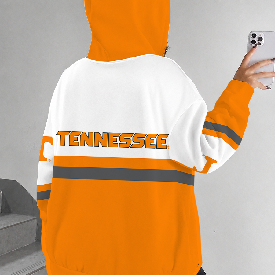 [FAN FAVORITE] NEW CUSTOMIZED NCAA CWS12 TNV TENNESSEE VOLUNTEERS ZIP HOODIE