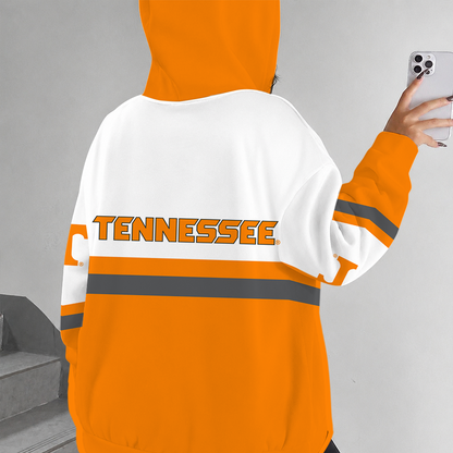 [FAN FAVORITE] NEW CUSTOMIZED NCAA CWS12 TNV TENNESSEE VOLUNTEERS ZIP HOODIE