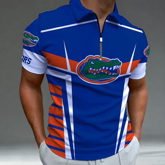 [FAN FAVORITE] NEW CUSTOMIZED NCAA MAM14 FLG FLORIDA GATORS STRAPPY POLO SHIRT