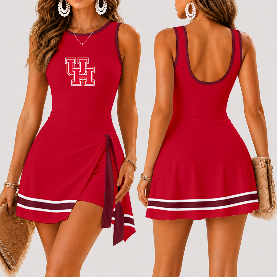 [FAN FAVORITE] NEW CUSTOMIZED NCAA MAM25 ULC LOUISVILLE CARDINALS WOMEN'S SUMMER SKORT DRESS